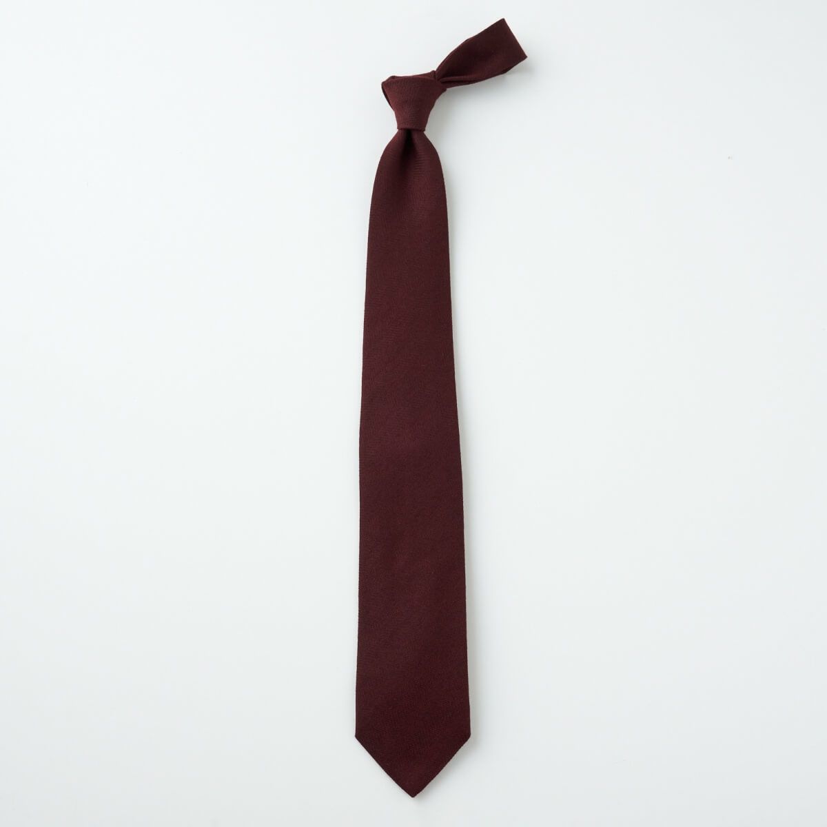 ネクタイ NW-225-WINERED-全体