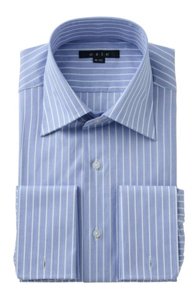 ワイシャツ 8004-C11A-BLUE