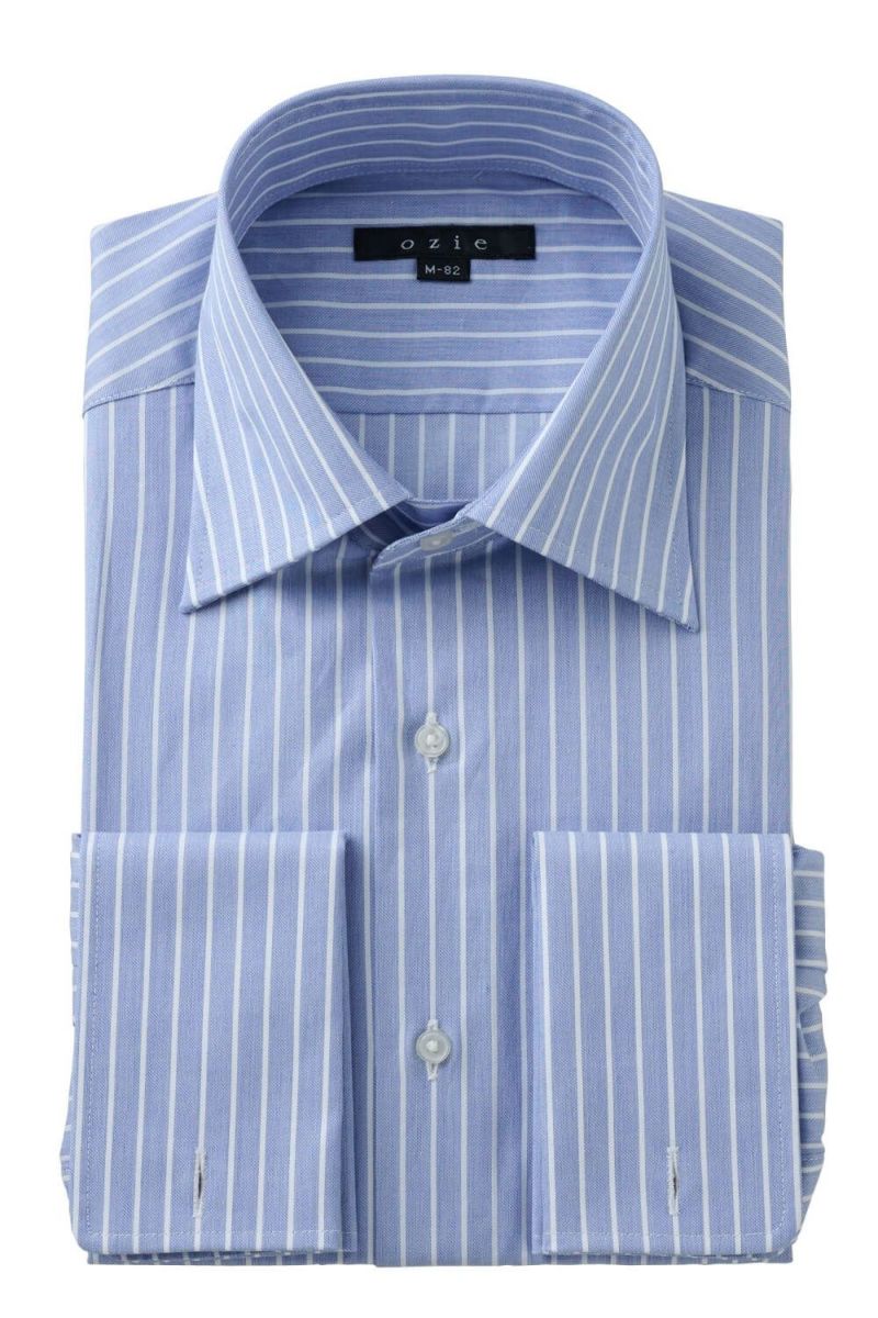 ワイシャツ 8004-C11A-BLUE