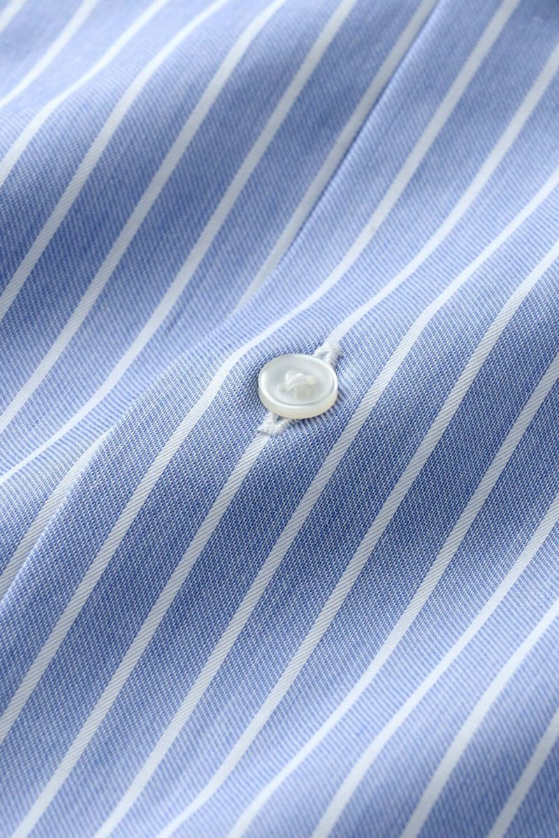 ワイシャツ 8004-C11A-BLUE-生地