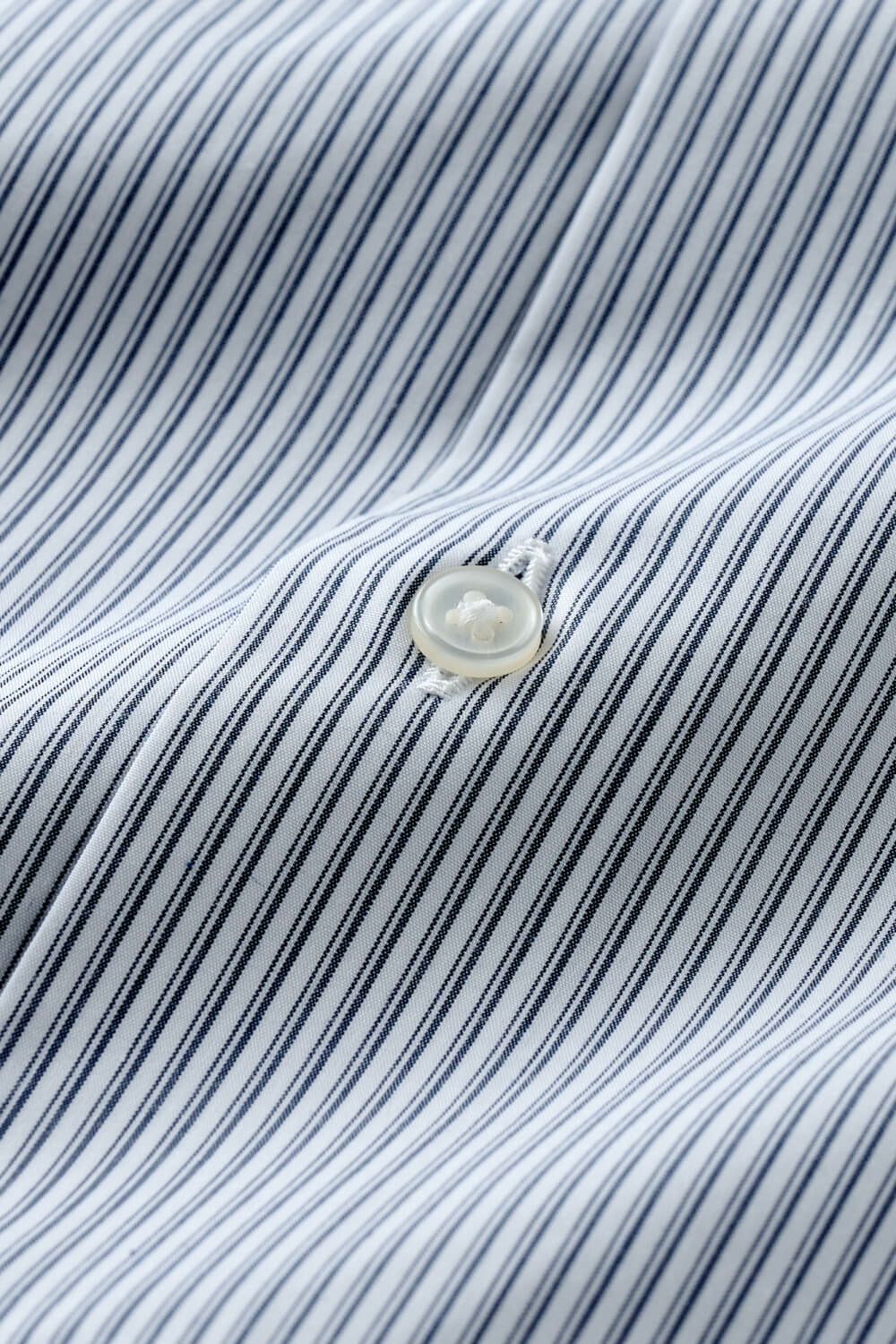 ワイシャツ 8004P-C11A-NAVY-生地