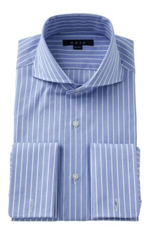 メンズワイシャツ・カッターシャツ 8004-C11A-BLUE