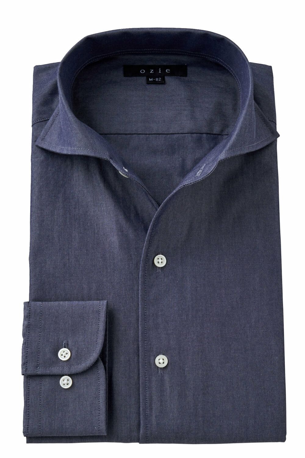 ワイシャツ 8045-C11A-NAVY
