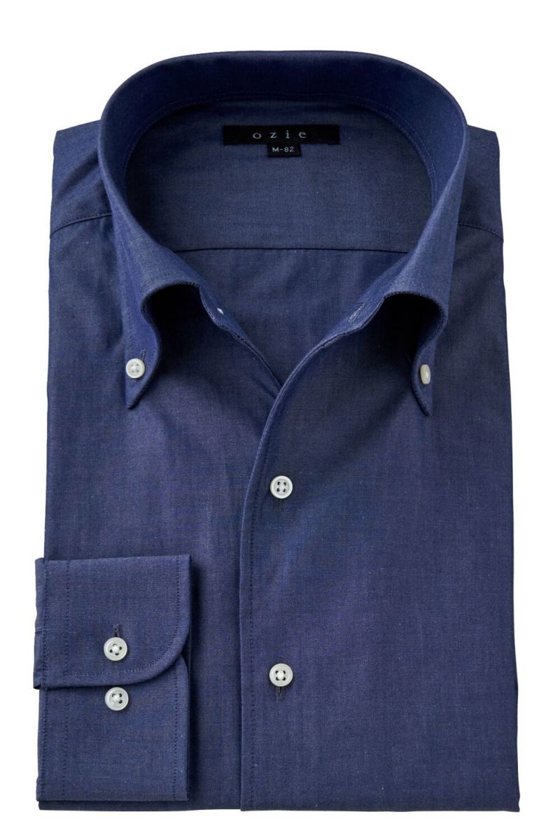 ワイシャツ 8051-C11A-NAVY