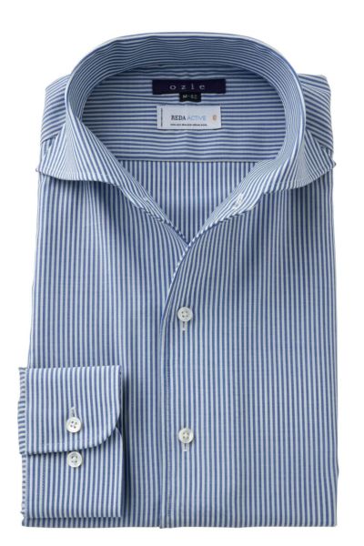 ワイシャツ 8055W-C11A-BLUE