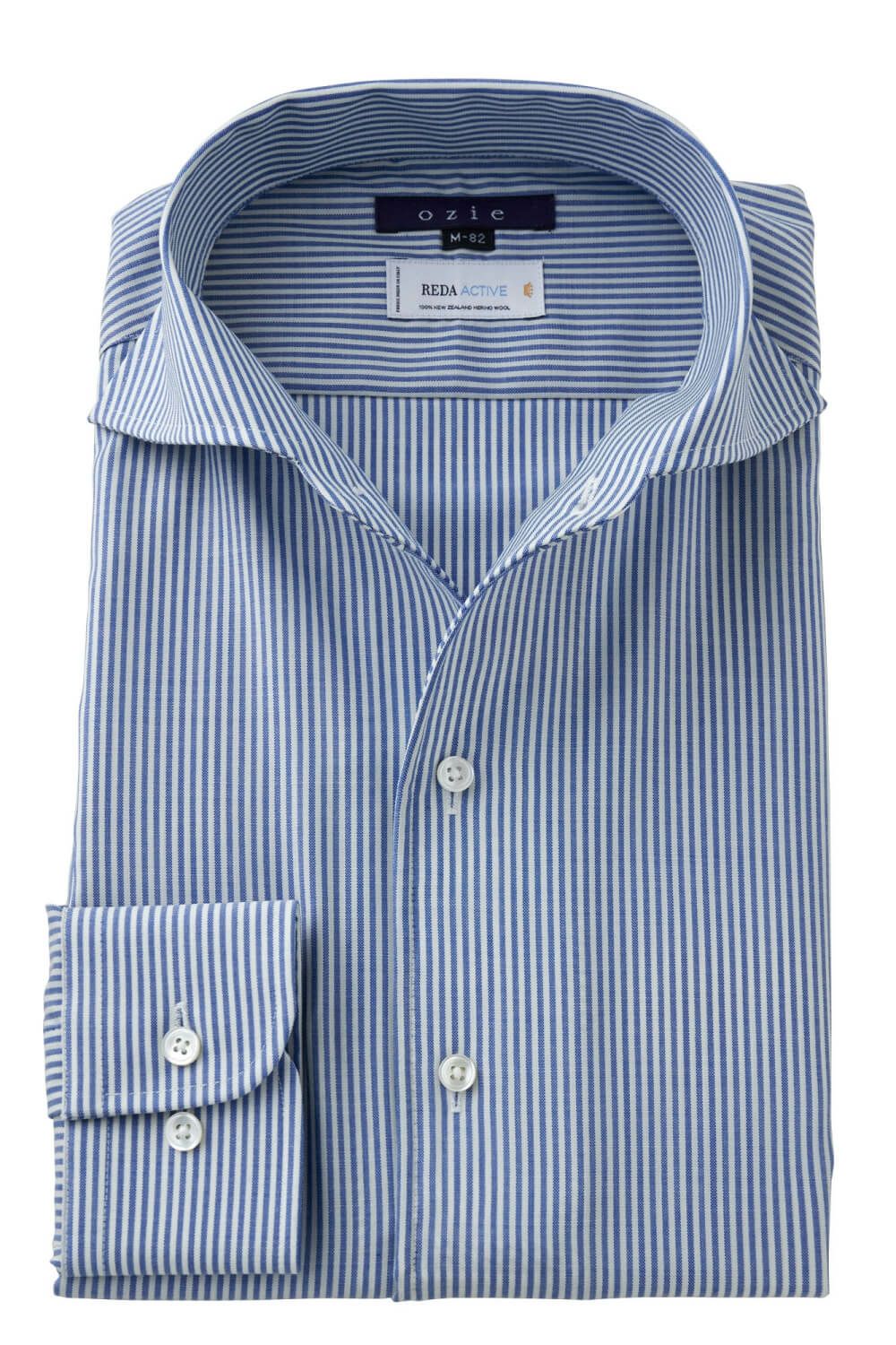 ワイシャツ 8055W-C11A-BLUE