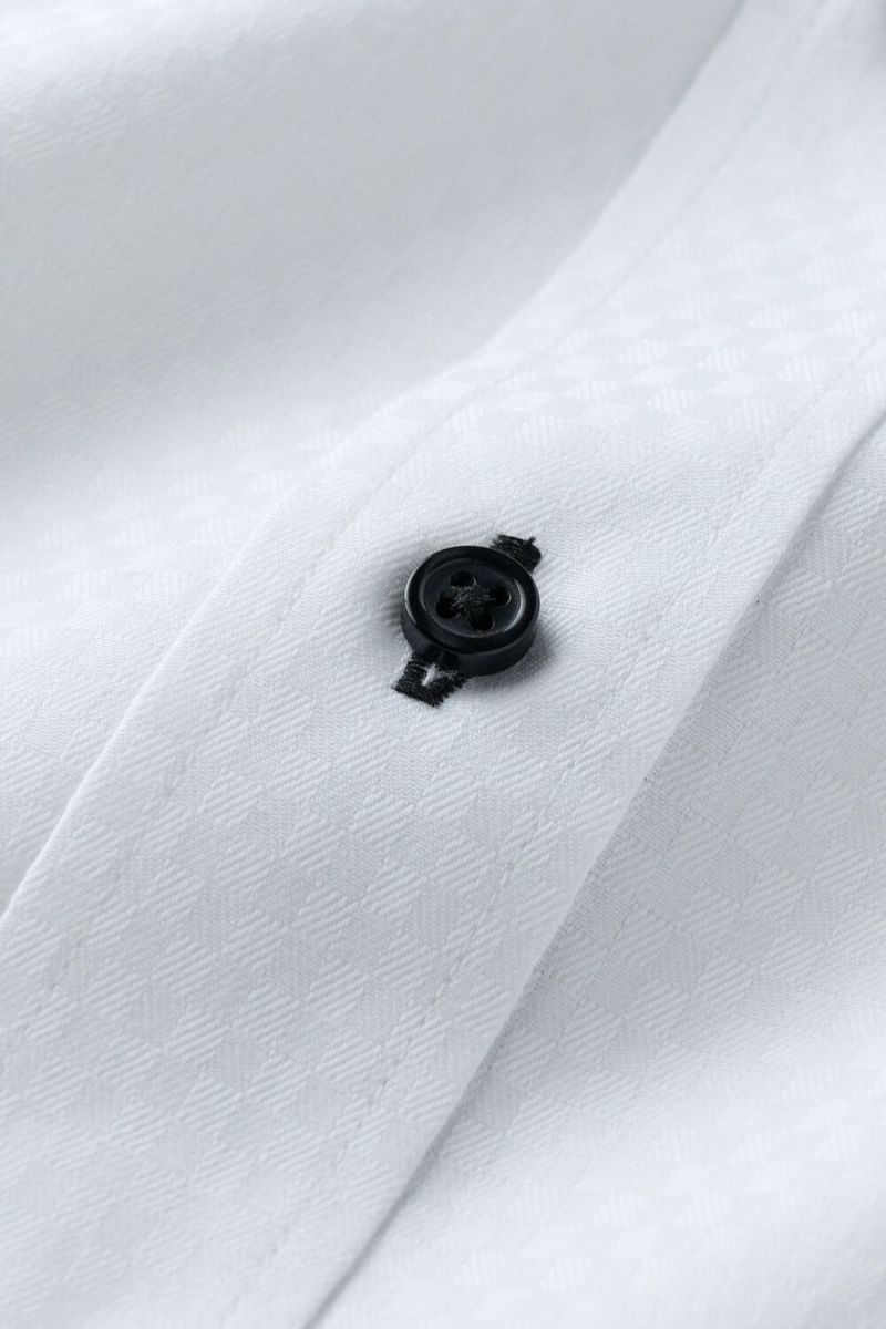 ワイシャツ 8058-C11A-WHITE-生地