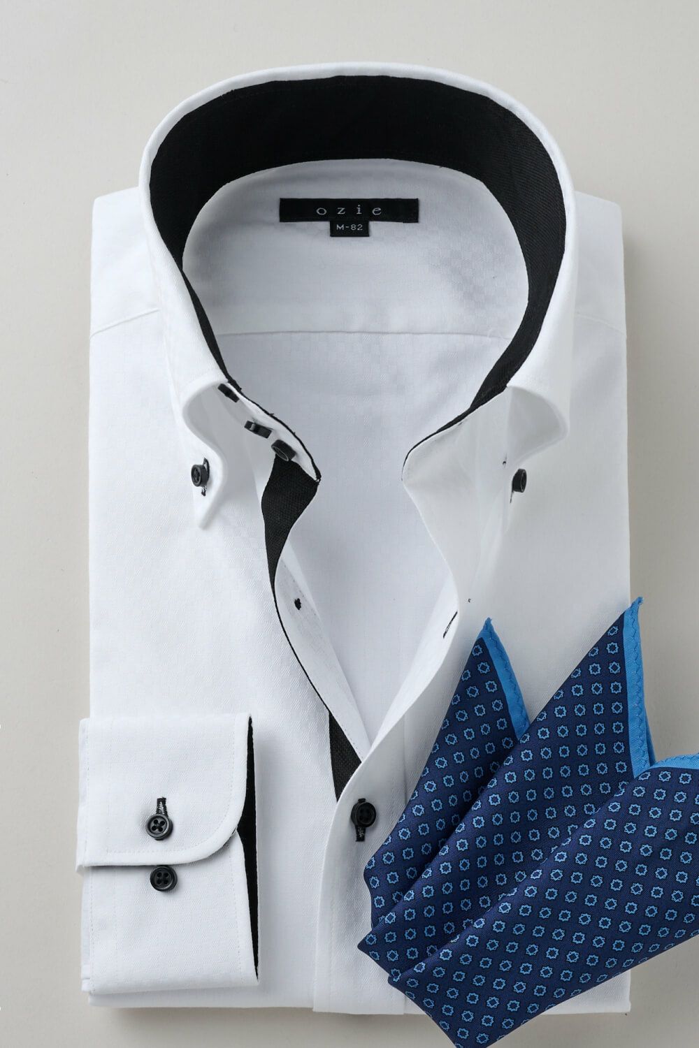 ワイシャツ 8058-C11A-WHITE-コーディネートイメージ