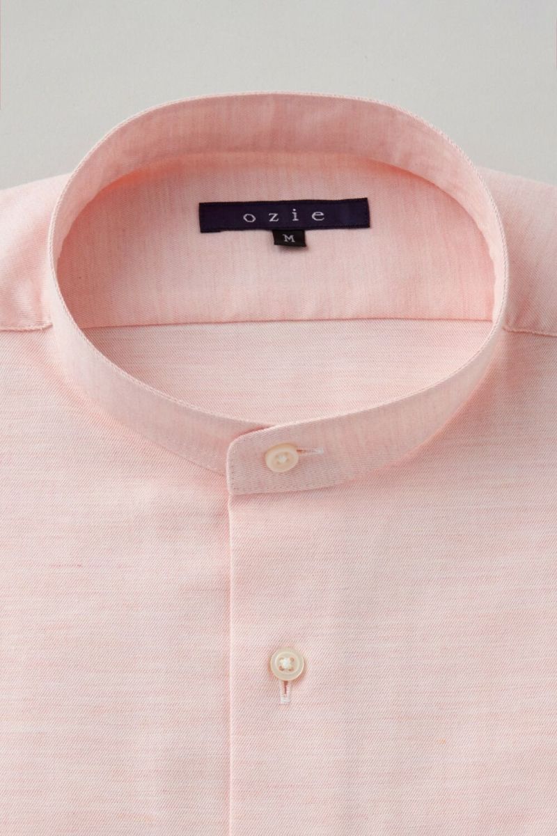 ワイシャツ 8063-C11C-PINK-衿1