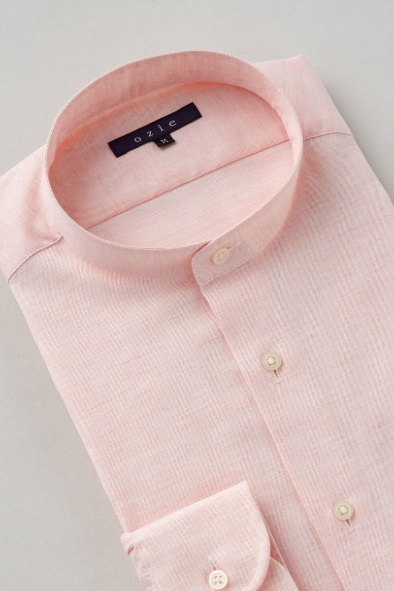ワイシャツ 8063-C11C-PINK-衿3