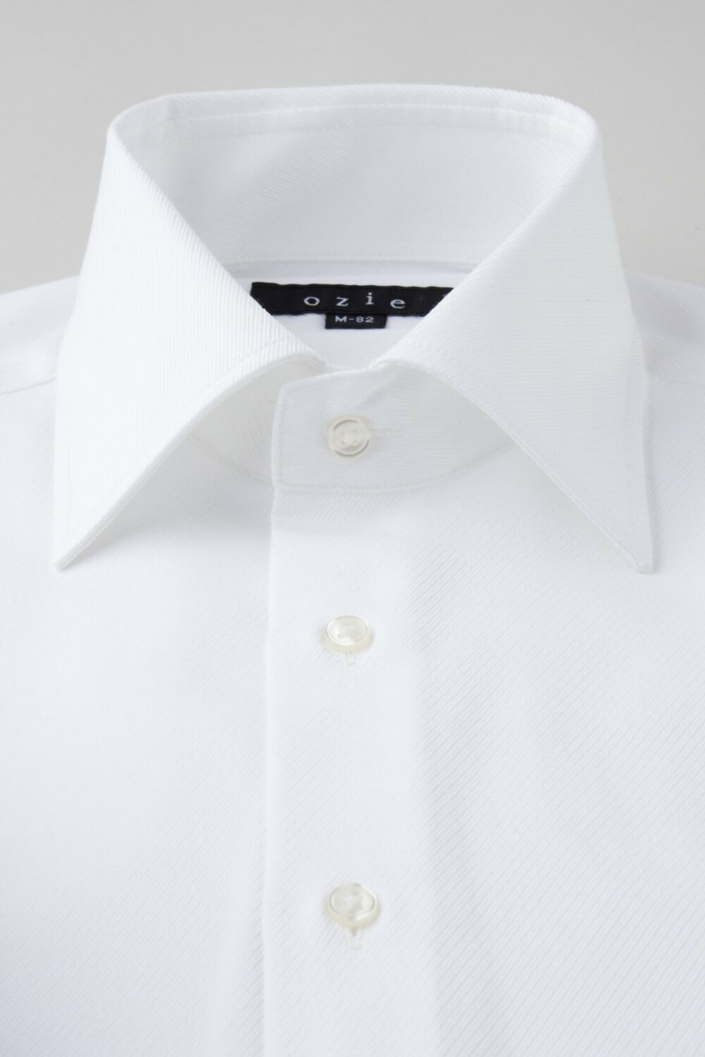 ワイシャツ 8004-C02C-WHITE-衿1