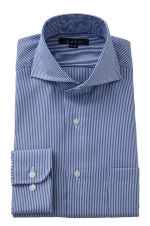 専用　Lサイズ メンズワイシャツ・カッターシャツ 8070-C12A-BLUE