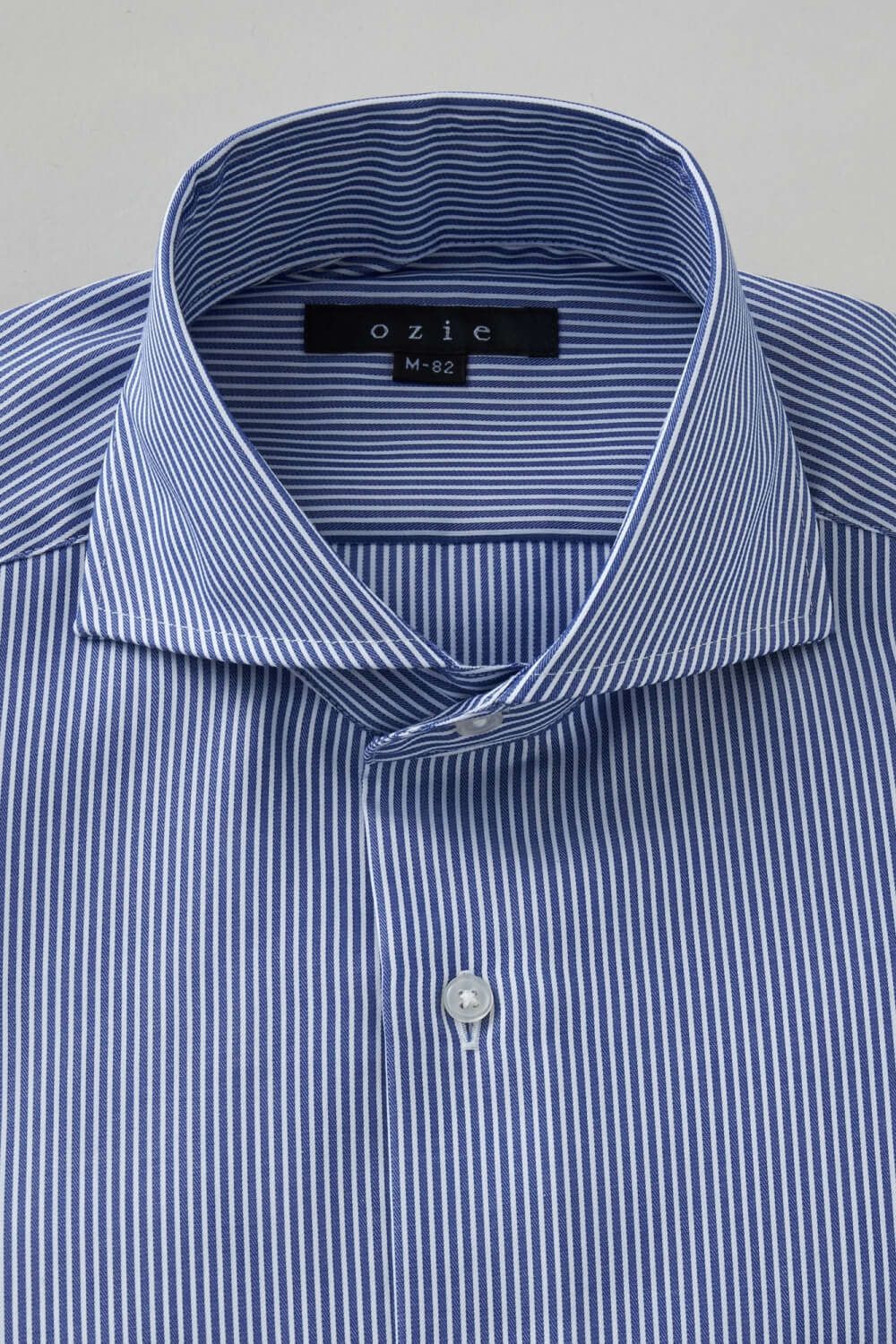 ワイシャツ 8070-C12A-BLUE-衿1