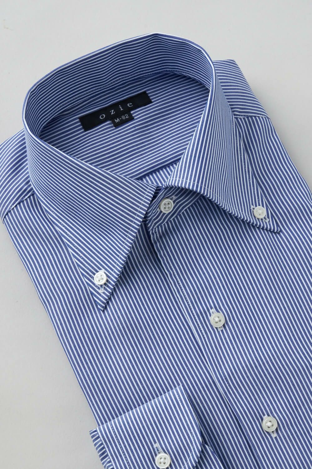 ワイシャツ 8051-C12A-BLUE-衿3