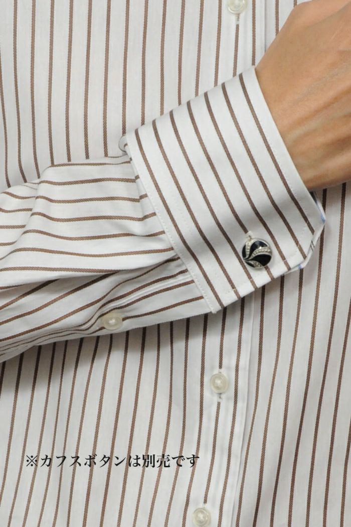 レディースシャツ 6071-N10-WHITE-カフス1